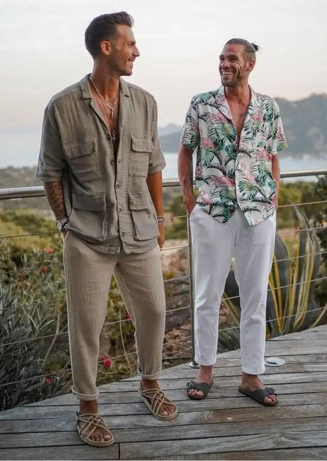 Sugerencia de look boho para hombre 4