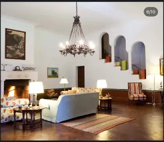Sala principal del hospedaje